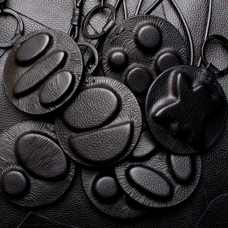 Totem Black Keychains
